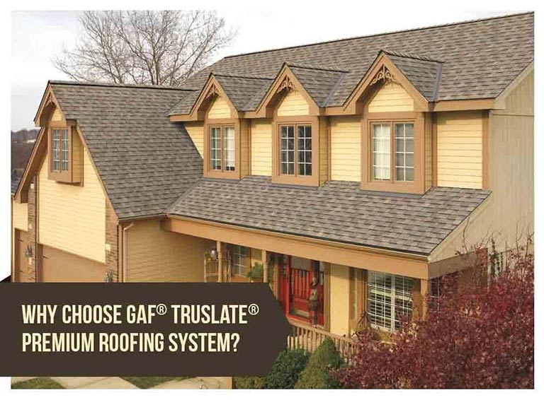 Why Choose GAF® TruSlate® Premium Roofing System?