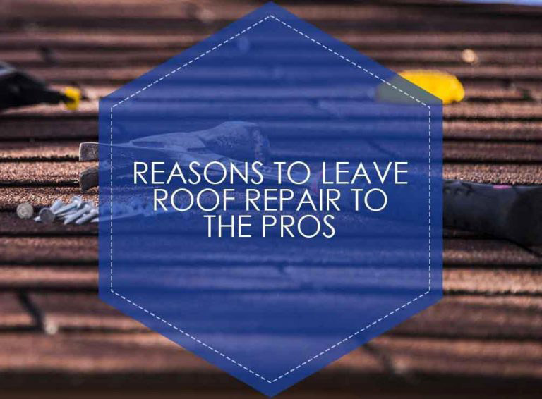 Reasons to Leave Roof Repair to the Pros