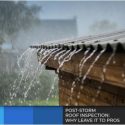Post-Storm Roof Inspection: Why Leave It to Pros