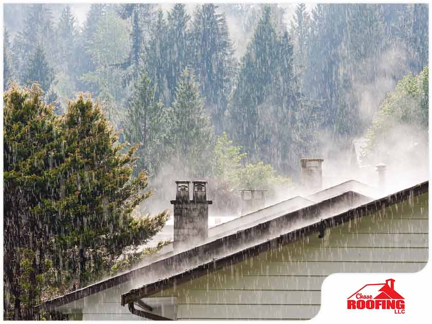 Why Do Roofers Stop When It Rains During a Roofing Project?